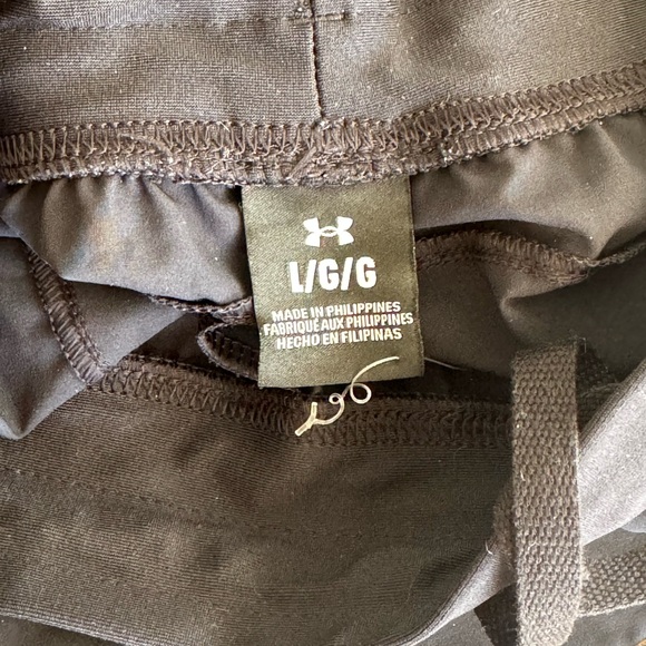 Under Armour Black Athletic Jogger Pants Size L Lightweight Training - Picture 3 of 4